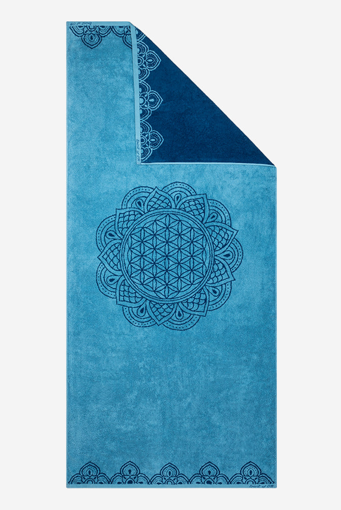 Spirit of Om Liegetuch Blume des Lebens