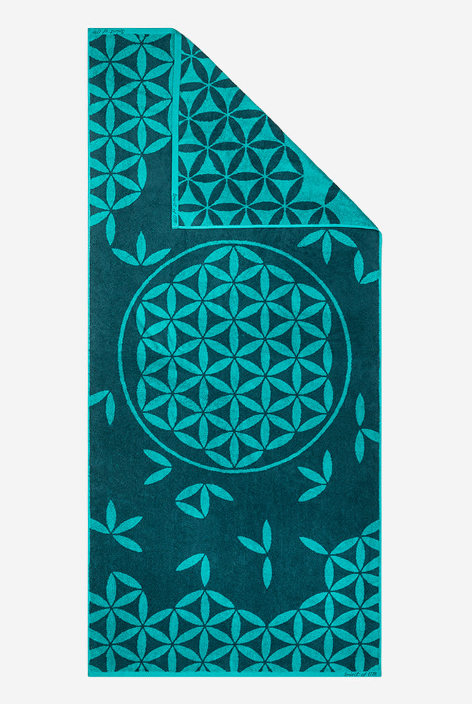 Spirit of Om Liegetuch Blume des Lebens