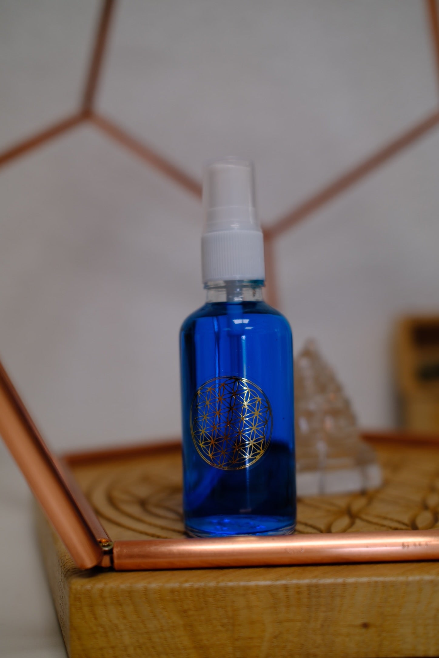 Aura-Spray Blau