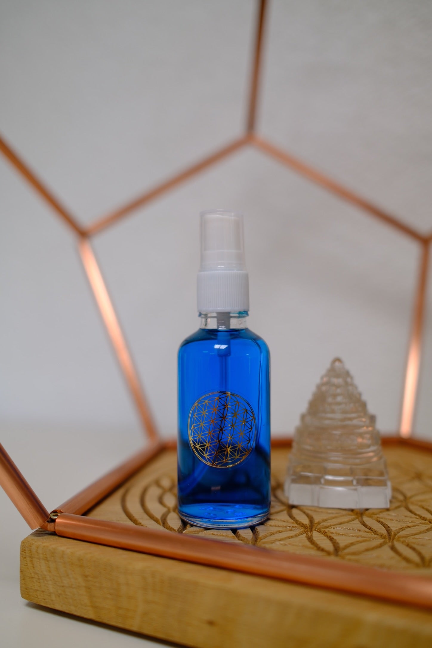 Aura-Spray Blau