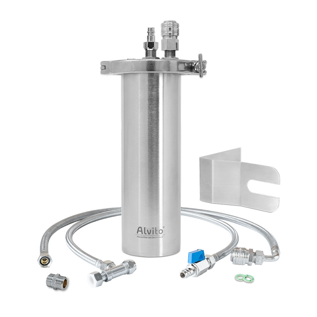 Alvito Einbau Wasserfilter INOX T