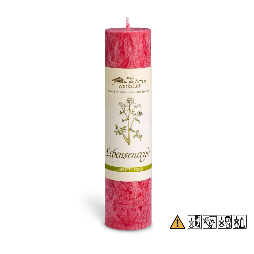 Heilkr.-Kerze "Lebensenergie"