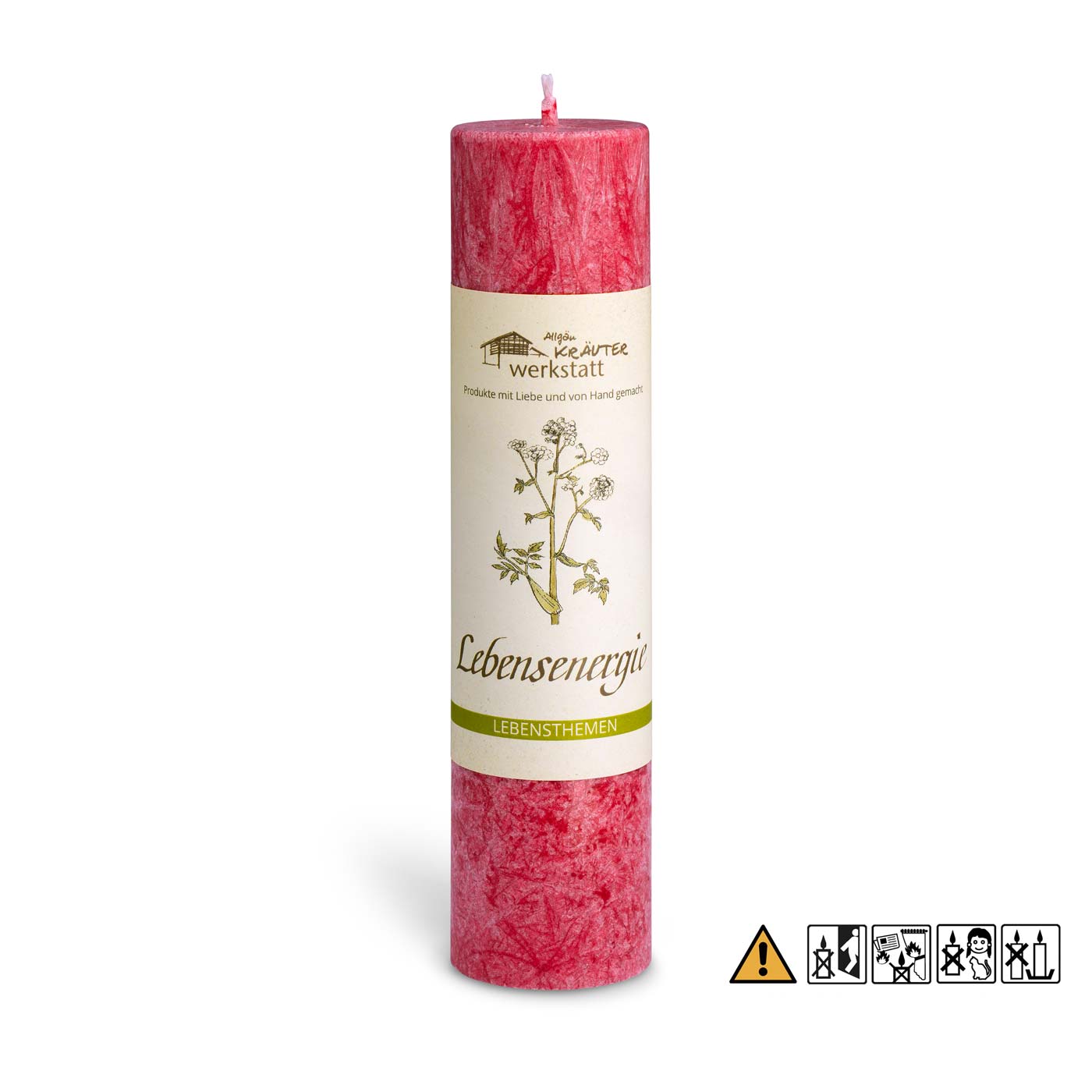 Heilkr.-Kerze "Lebensenergie"