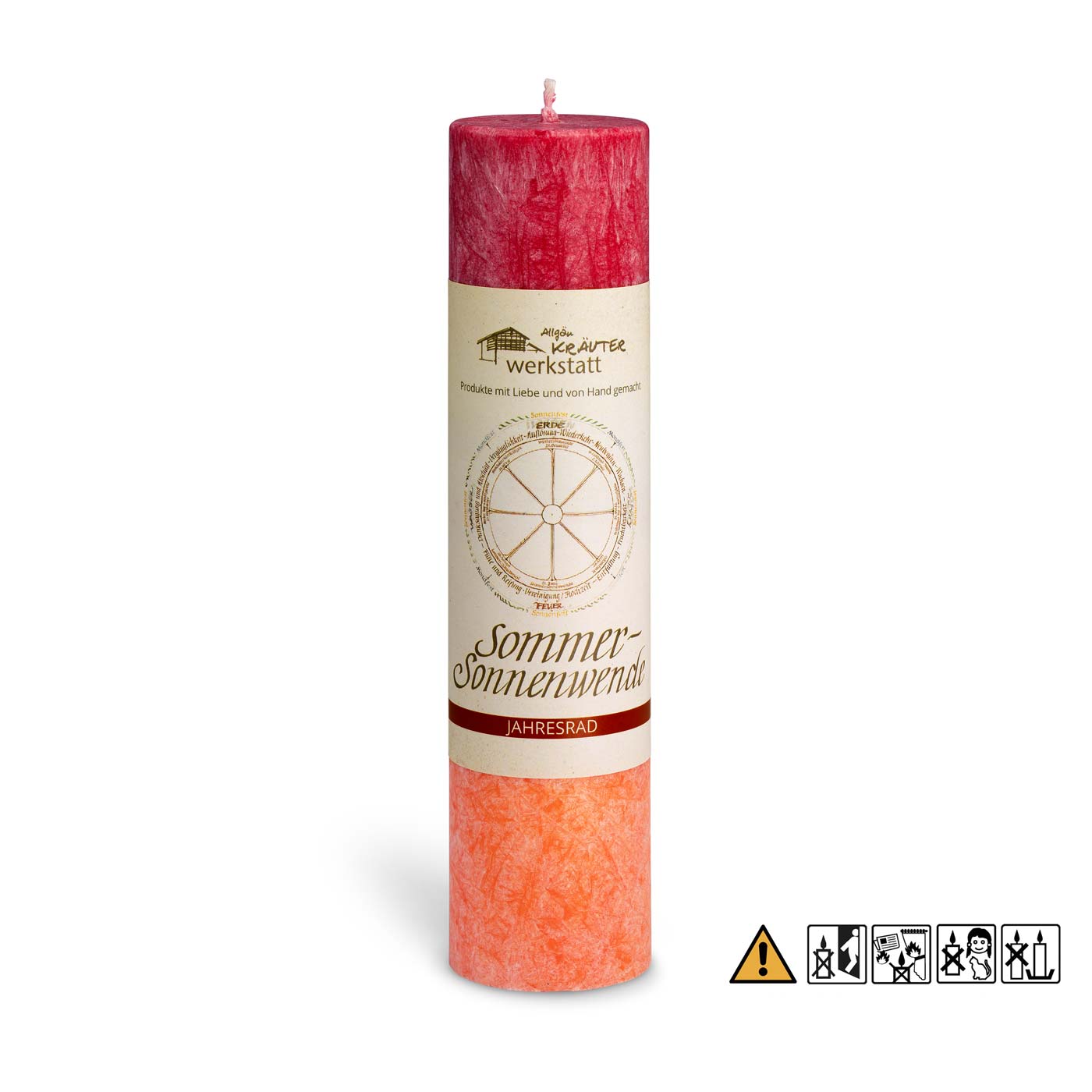 Heilkr.-Kerze "Sommer Sonnenwende"