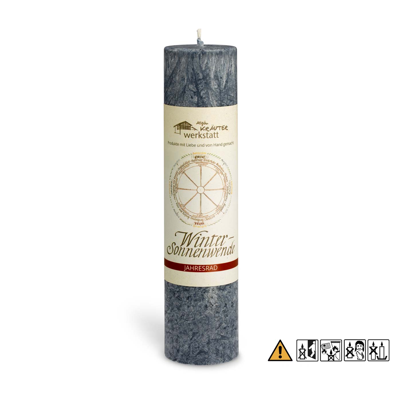 Heilkr.-Kerze "Winter-Sonnenwende"